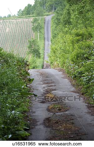 Stock Photography - Mountain road. Fotosearch