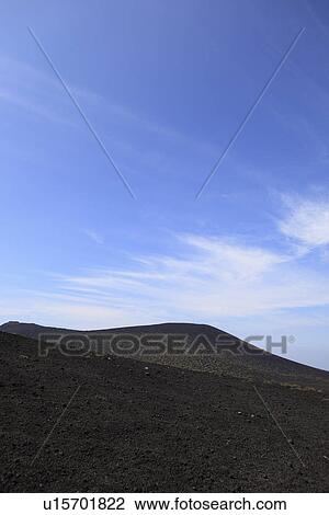 Stock Image - Mt. Mihara. Fotosearch
