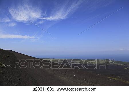 Stock Photography - Mt. Mihara. Fotosearch