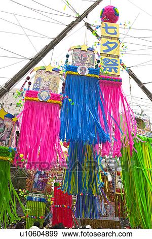Ornaments for Tanabata festival View Large Photo Image Stock Photo - Ornaments for Tanabata festival. Fotosearch