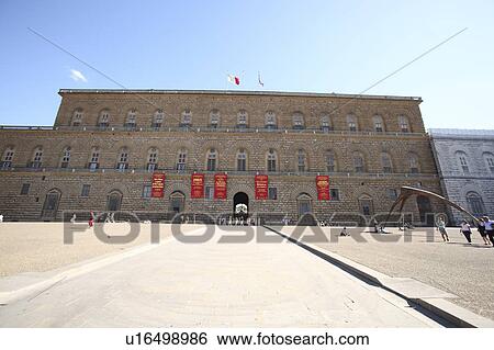 Stock Photograph - Palazzo Pitti. Fotosearch