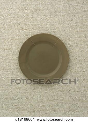 Plate, high angle view View Large Photo Image Picture - Plate, high angle view. Fotosearch