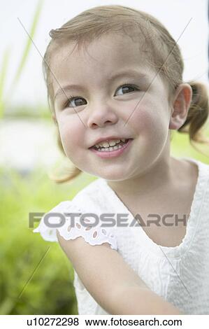 Portrait of girl View Large Photo Image Stock Photo - Portrait of girl . Fotosearch