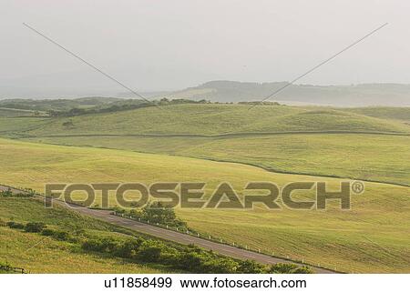 Ranch in the morning View Large Photo Image Stock Photo - Ranch in the morning. Fotosearch