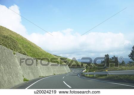 Stock Photo - Road in Mountain. Fotosearch