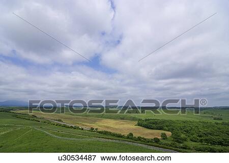 Scenery of ranch View Large Photo Image Stock Photo - Scenery of ranch. Fotosearch