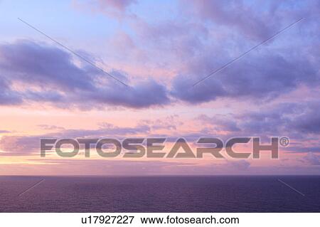 Sea at dusk View Large Photo Image Stock Photo - Sea at dusk. Fotosearch
