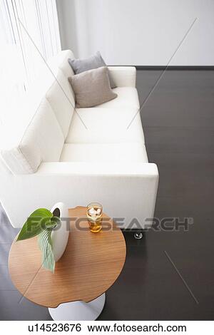 Stock Photograph - Sofa in living room. Fotosearch