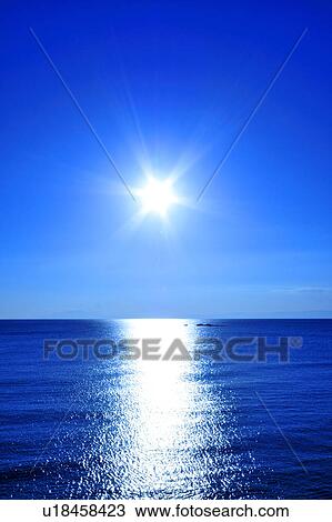 Stock Image - Sun and sea. Fotosearch