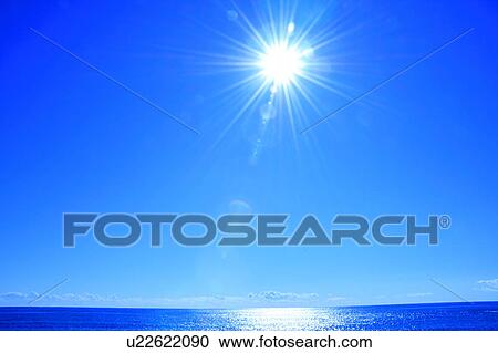 Stock Image - Sun and sea. Fotosearch