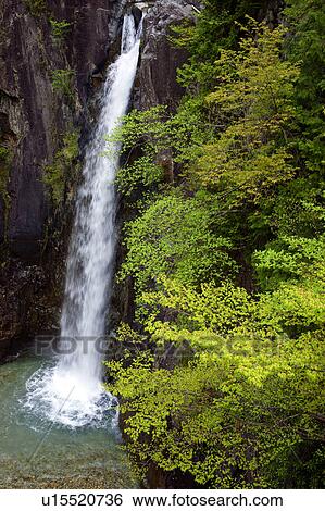Stock Photograph - Takadaru-no-taki Waterfall. Fotosearch