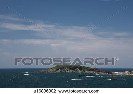 Stock Image - Tojinbo Cliffs. Fotosearch
