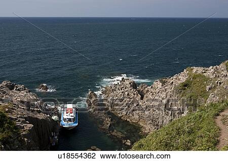 Tojinbo Cliffs View Large Photo Image Stock Image - Tojinbo Cliffs. Fotosearch