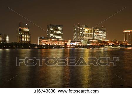 Stock Photo - Tokyo Bay and Odaiba. Fotosearch