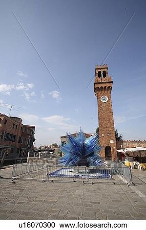 Stock Image - Townscape of Murano. Fotosearch