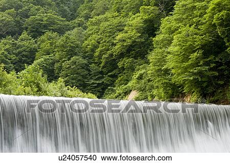 Waterfall View Large Photo Image Stock Image - Waterfall. Fotosearch