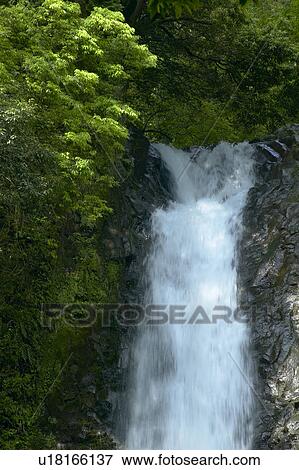 Stock Photo - Waterfall. Fotosearch