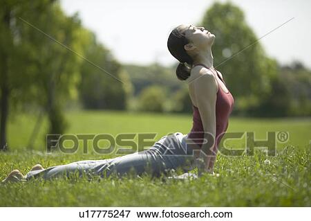 Young Woman Stretching View Large Photo Image Stock Photo - Young Woman Stretching. Fotosearch