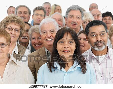 A group of people View Large Photo Image Stock Photo - A group of people. Fotosearch