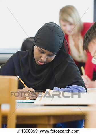 Adults students learning English as a second language View Large Photo Image Stock Photo - Adults students learning English as a second language. Fotosearch