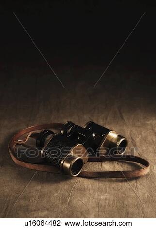 Antique binoculars View Large Photo Image Stock Image - Antique binoculars. Fotosearch