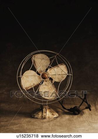 Stock Photo - Antique fan. Fotosearch