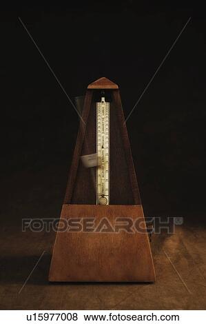 Antique metronome View Large Photo Image Stock Photo - Antique metronome. Fotosearch