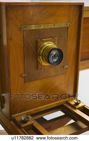 Antique wooden camera View Large Photo Image Stock Image - Antique wooden camera. Fotosearch