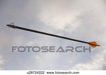 Arrow in the sky View Large Photo Image Stock Image - Arrow in the sky. Fotosearch