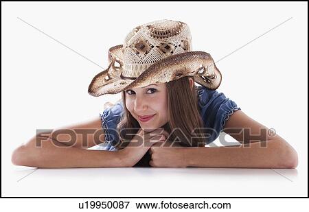 Beautiful cowgirl View Large Photo Image Stock Photo - Beautiful cowgirl. Fotosearch