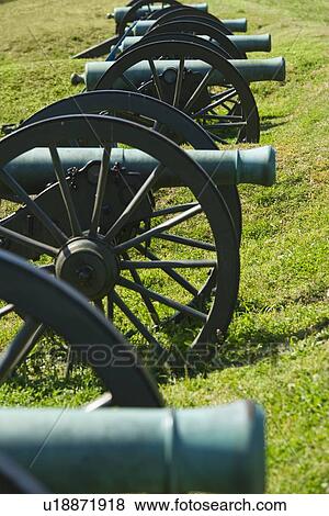 Cannons at Vicksburg National Military Park View Large Photo Image Stock Photo - Cannons at Vicksburg National Military Park. Fotosearch