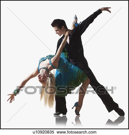 Couple performing ballroom dance View Large Photo Image Stock Photography - Couple performing ballroom dance. Fotosearch