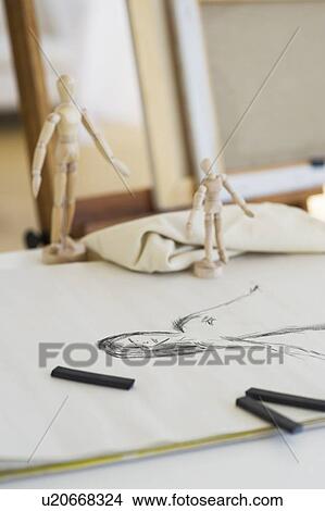 Drawing of a person View Large Photo Image Picture - Drawing of a person. Fotosearch