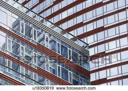 Exterior of high-rise buildings View Large Photo Image Stock Photo - Exterior of high-rise buildings. Fotosearch