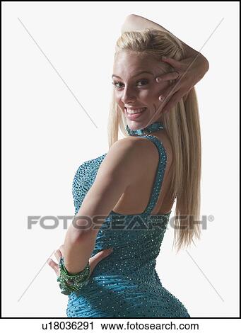 Female ballroom dancer View Large Photo Image Stock Image - Female ballroom dancer. Fotosearch