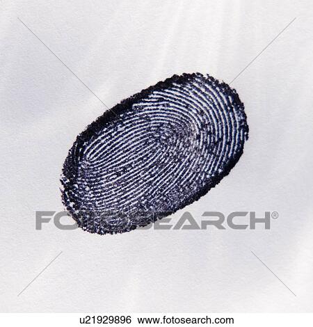 Stock Photograph - Fingerprint. Fotosearch