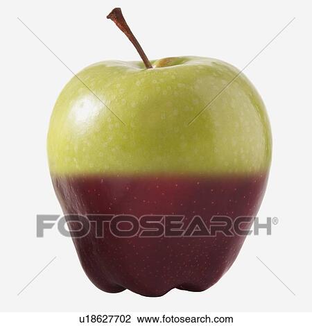 Stock Image - Genetically modified apple. Fotosearch
