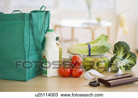 Groceries on kitchen counter View Large Photo Image Stock Image - Groceries on kitchen counter. Fotosearch