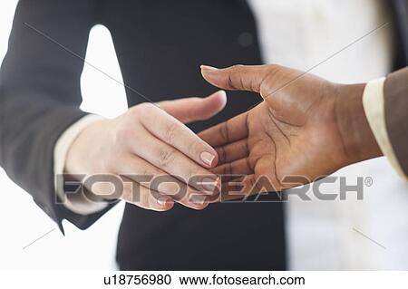 Stock Image - Handshake. Fotosearch