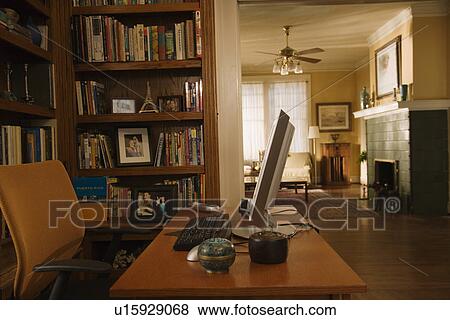 Home office View Large Photo Image Stock Photo - Home office. Fotosearch