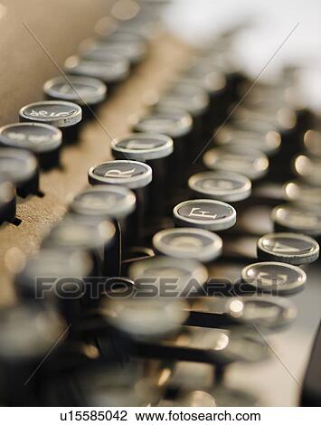 Keys of vintage typewriter View Large Photo Image Stock Image - Keys of vintage typewriter. Fotosearch