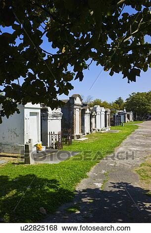 Stock Photo - Lafayette cemetery in New Orleans. Fotosearch