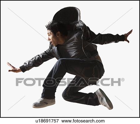 Male hip hop dancer View Large Photo Image Stock Photo - Male hip hop dancer. Fotosearch