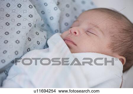 Picture - Newborn baby. Fotosearch
