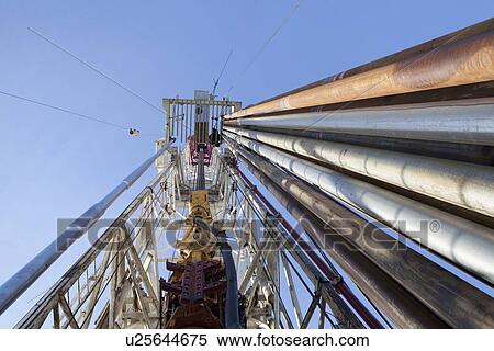Oil drilling rig View Large Photo Image Stock Photography - Oil drilling rig. Fotosearch