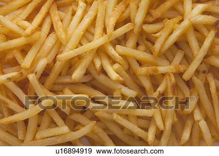 Pile of French fries View Large Photo Image Stock Photo - Pile of French fries. Fotosearch