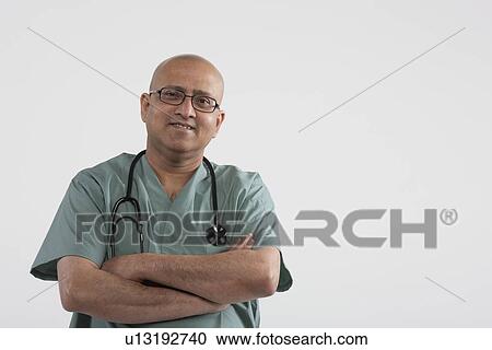 Portrait of a doctor View Large Photo Image Stock Image - Portrait of a doctor. Fotosearch