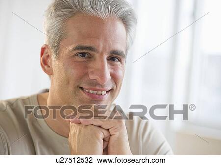 Portrait of a grey haired man View Large Photo Image Stock Image - Portrait of a grey haired man. Fotosearch