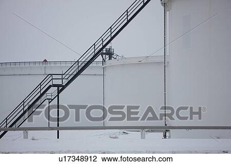 Stairs leading to oil tank View Large Photo Image Stock Image - Stairs leading to oil tank. Fotosearch