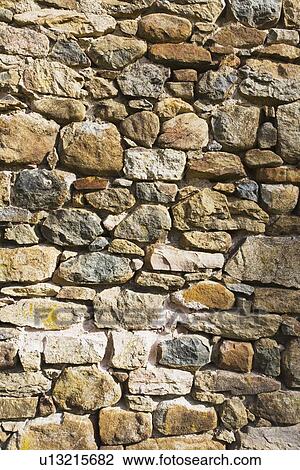 Stone barn wall View Large Photo Image Stock Image - Stone barn wall. Fotosearch